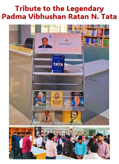 Tribute to the Legendary Padma Vibhushan Ratan N. Tata